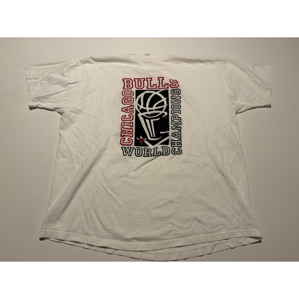VTG 90s Chicago Bulls Champions Captain Morgan Spiced Rum Shirt SZ XL